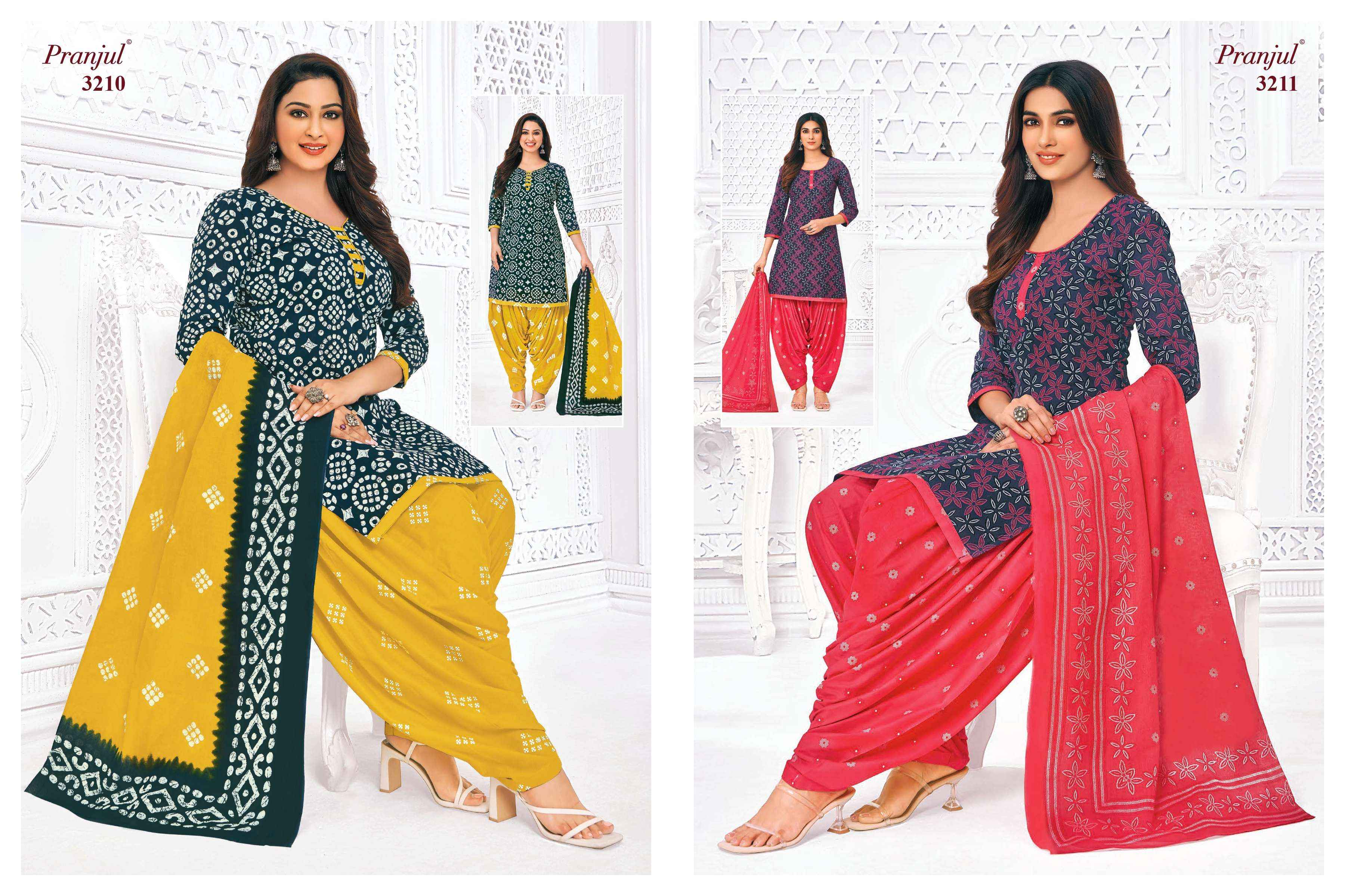 PRANJUL FASHION PRIYANSHI VOL 32 COTTON DRESS MATERIAL ( 36 PCS CATALOG )