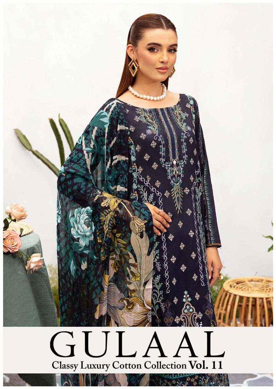 SANA MARYAM GULAAL VOL 11 PAKISTANI SUITS ( 10 PCS CATALOG )