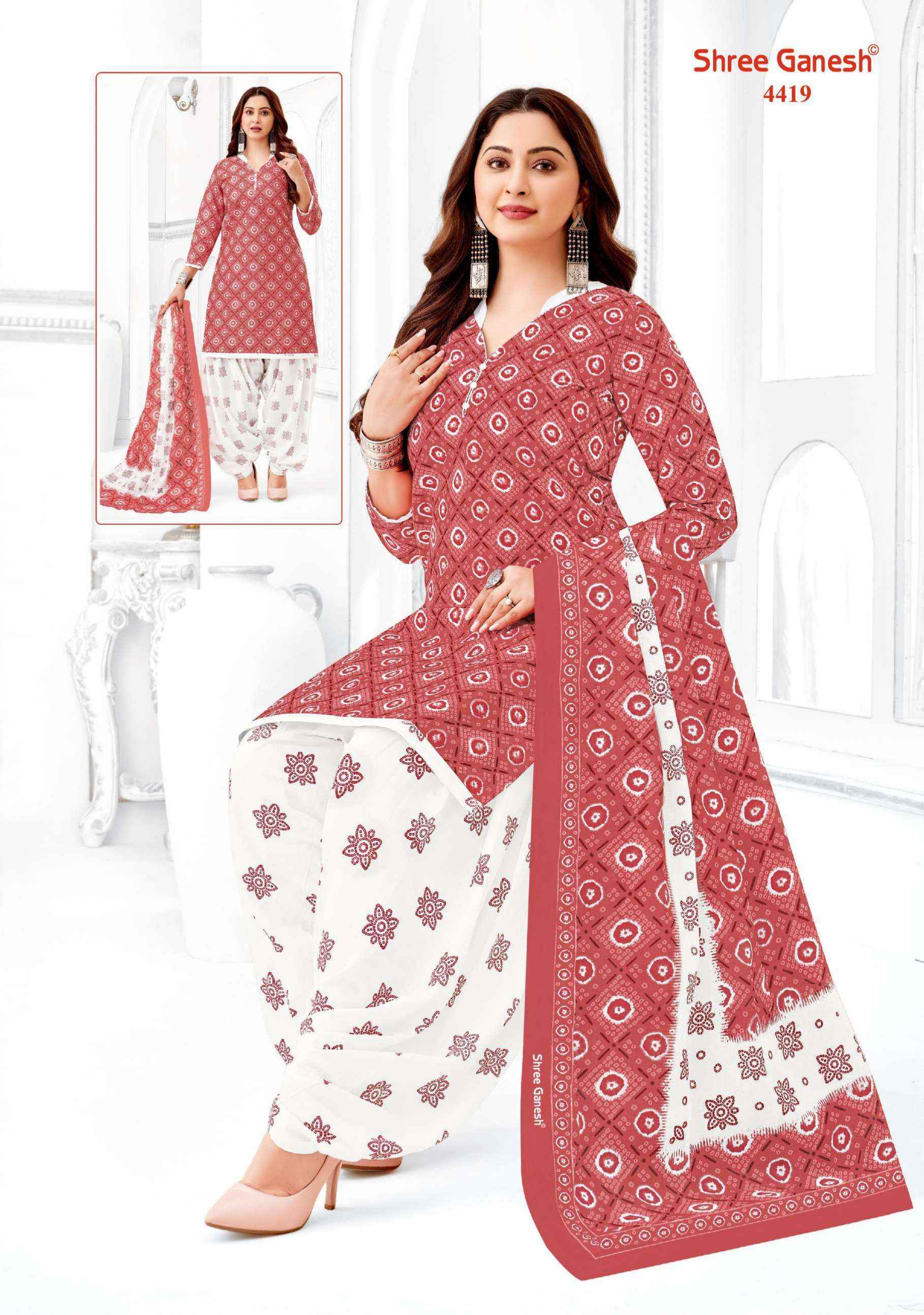 SHREE GANESH HANSIKA VOL 24 COTTON PRINT SALWAR SUIT WHOLESALE PRICE ( 36 PCS CATALOG )