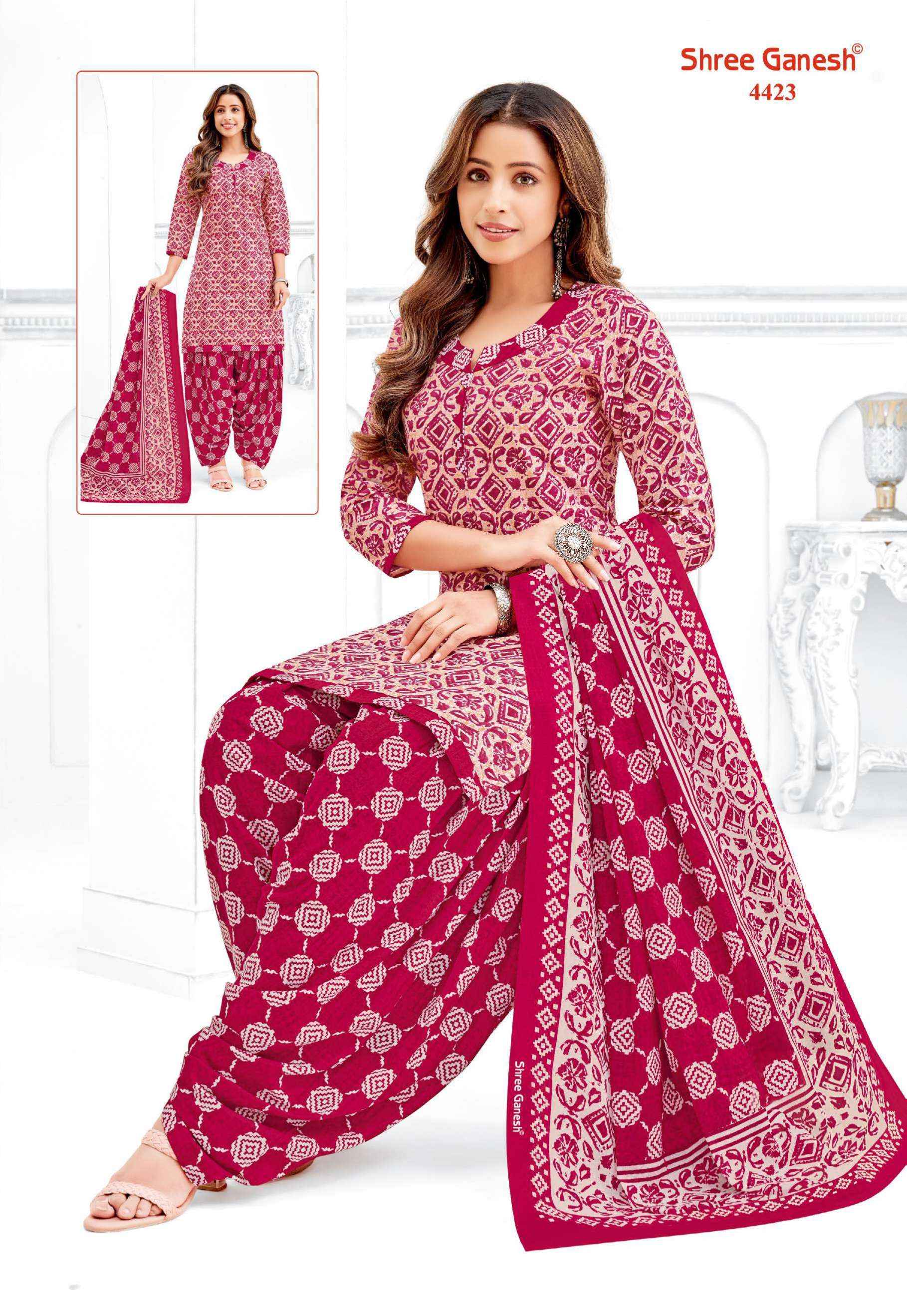 SHREE GANESH HANSIKA VOL 24 COTTON PRINT SALWAR SUIT WHOLESALE PRICE ( 36 PCS CATALOG )