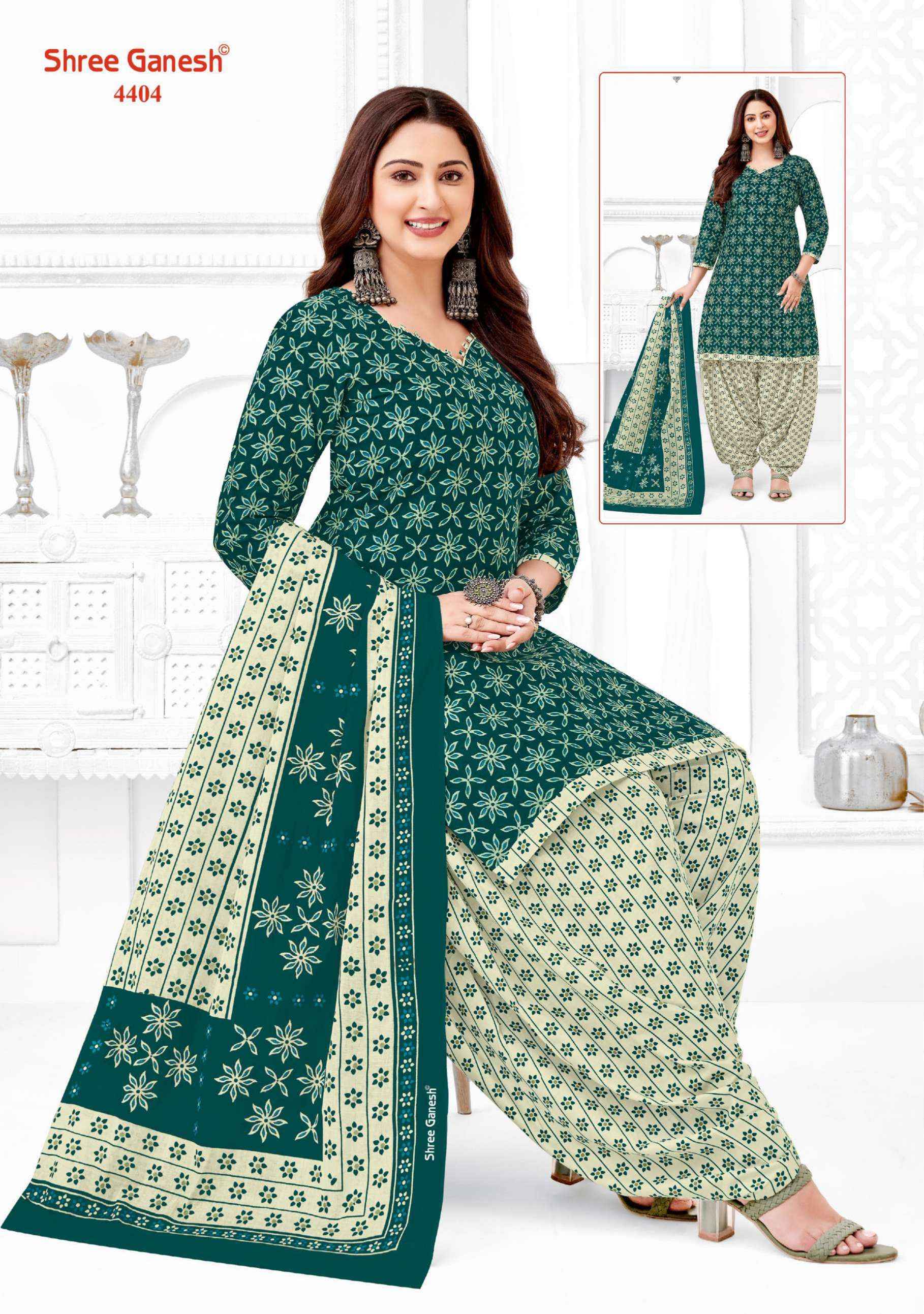 SHREE GANESH HANSIKA VOL 24 COTTON PRINT SALWAR SUIT WHOLESALE PRICE ( 36 PCS CATALOG )