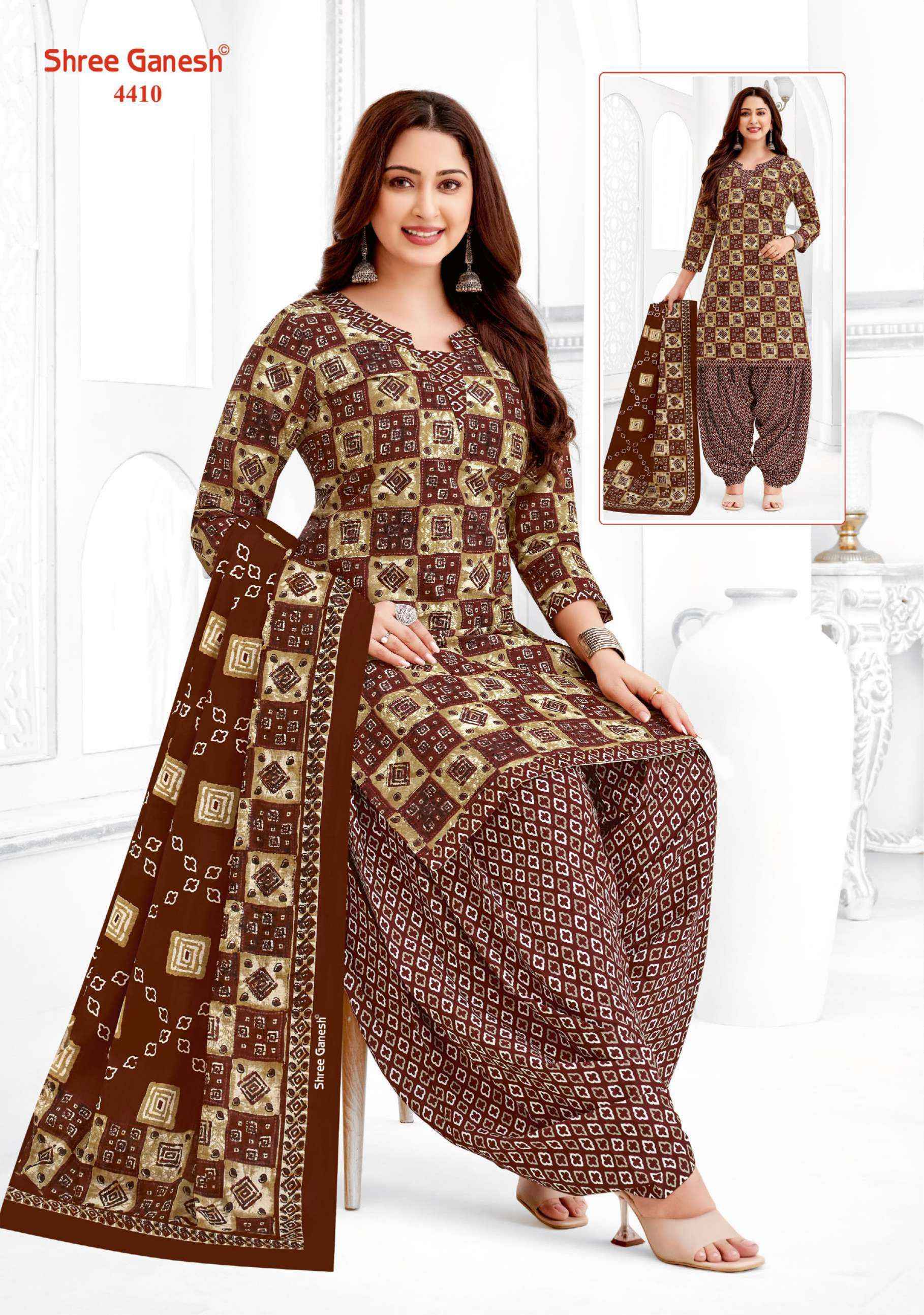 SHREE GANESH HANSIKA VOL 24 COTTON PRINT SALWAR SUIT WHOLESALE PRICE ( 36 PCS CATALOG )