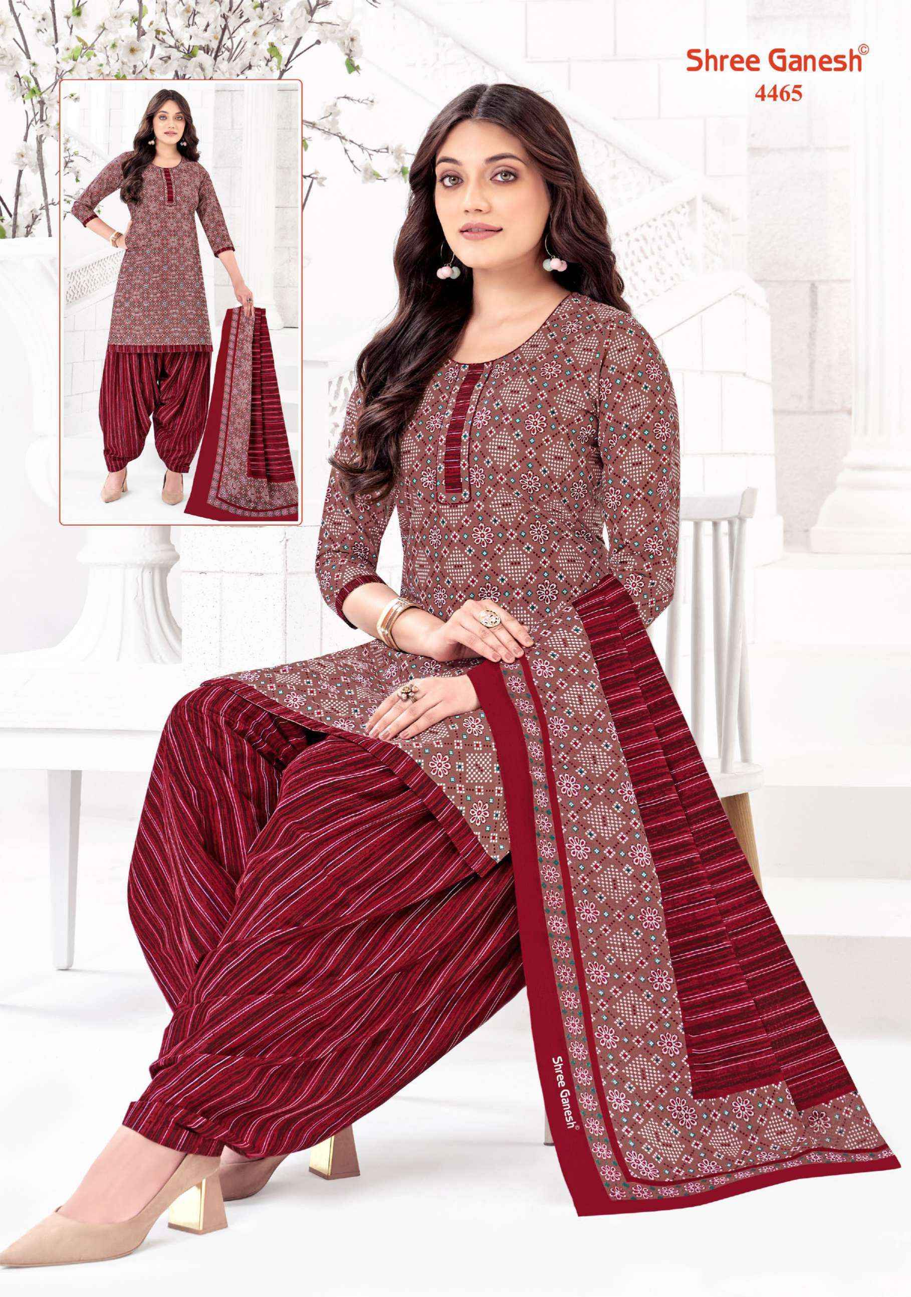 SHREE GANESH HANSIKA VOL 24 PATIYALA READYMADE SUITS ( 30 PCS CATALOG )