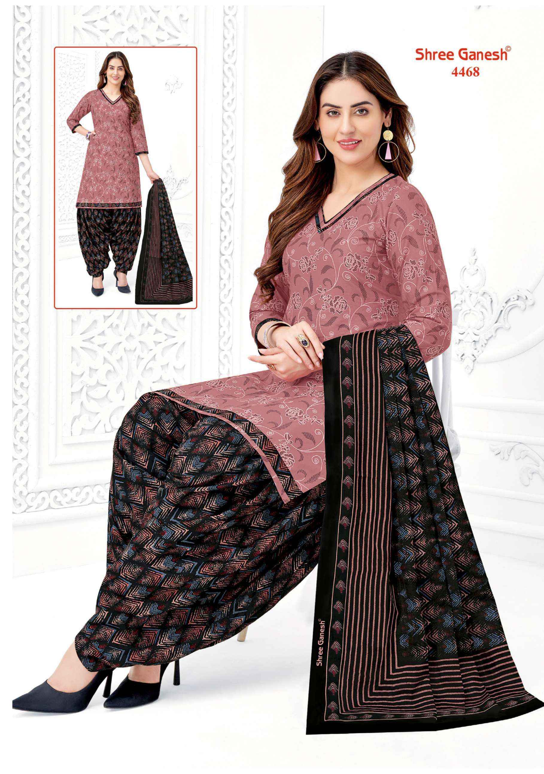 SHREE GANESH HANSIKA VOL 24 PATIYALA READYMADE SUITS ( 30 PCS CATALOG )