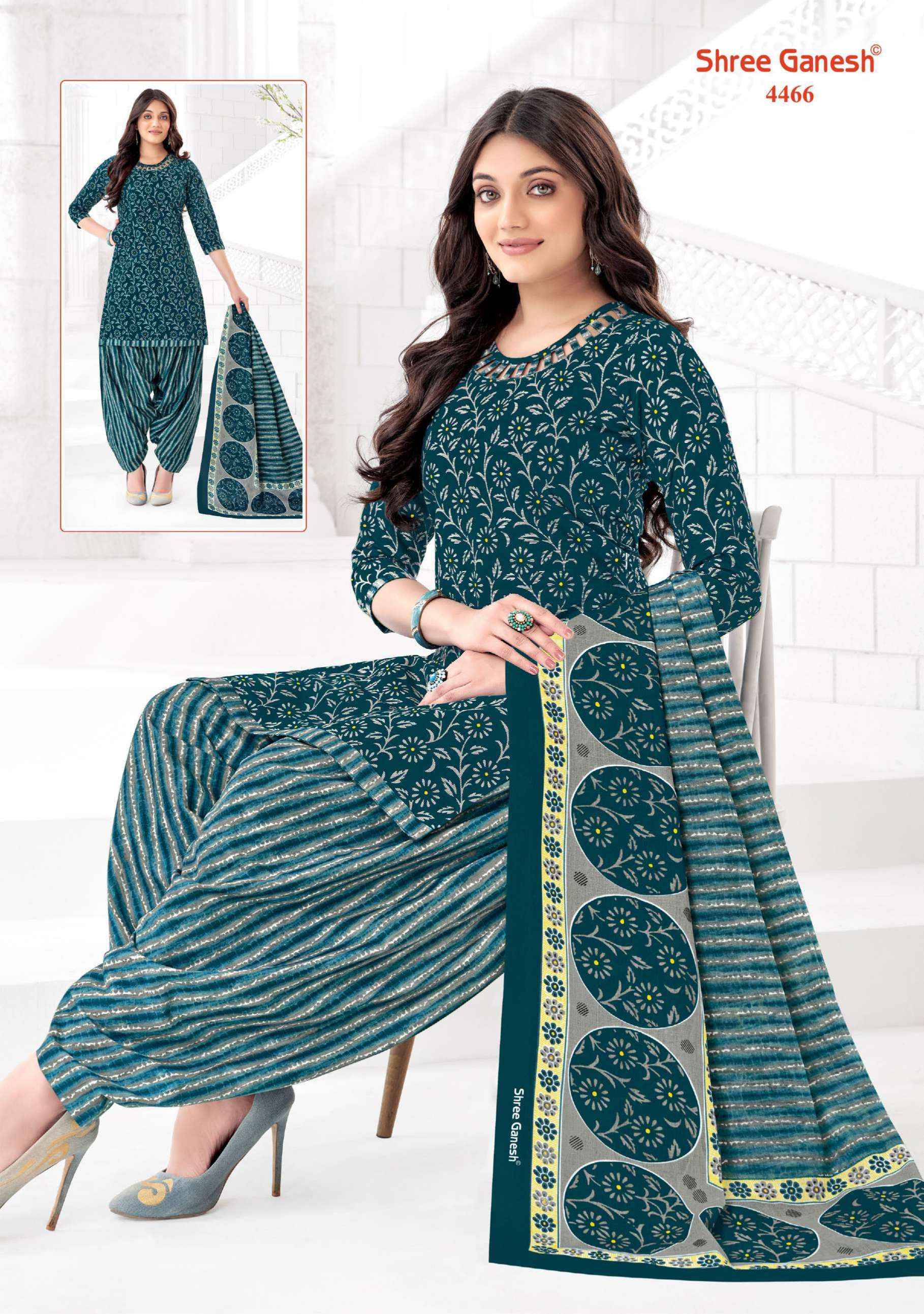 SHREE GANESH HANSIKA VOL 24 PATIYALA READYMADE SUITS ( 30 PCS CATALOG )