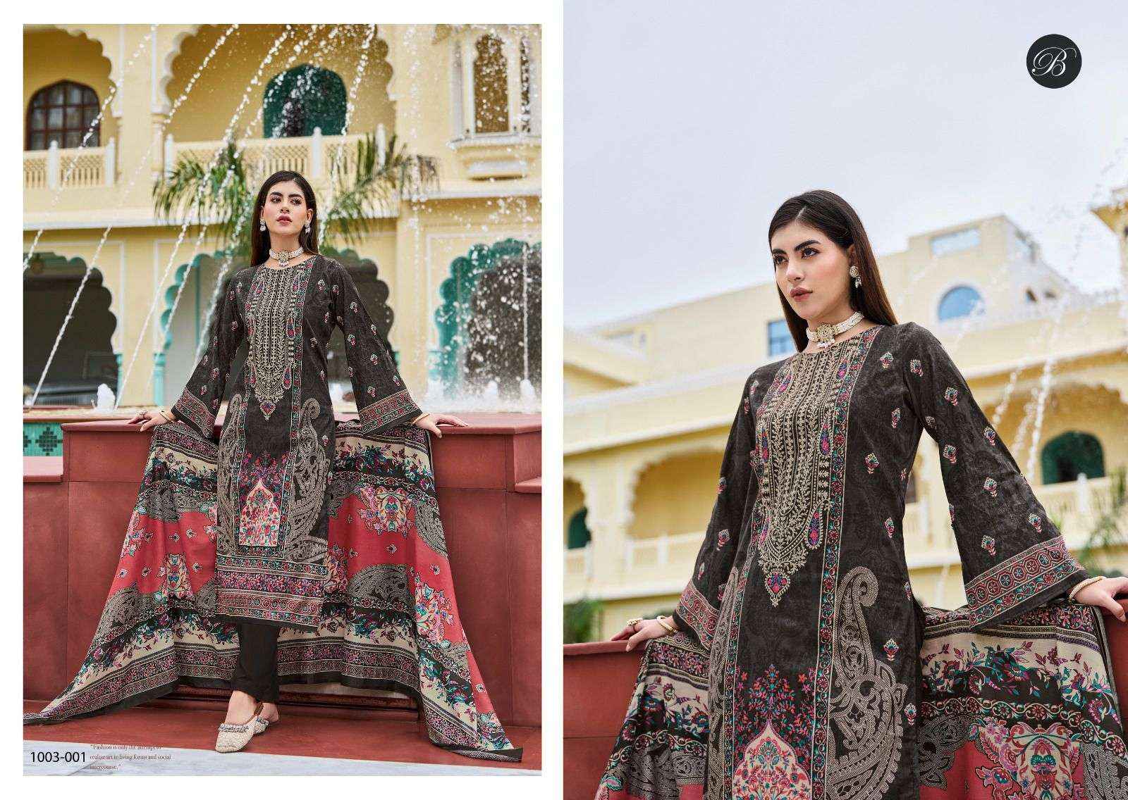 Belliza Designer Naira Vol 81 Pure Cotton Ladies Dress Material ( 8 Pcs Catalog )