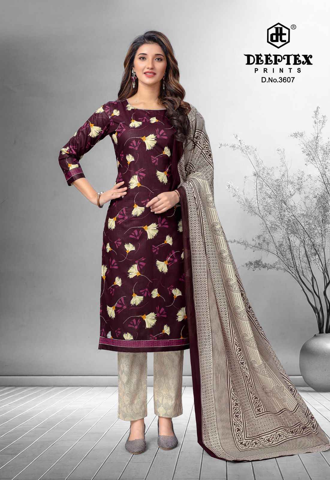 Deeptex Prints Chief Guest Vol-36 Pure Cotton Dress Material ( 15 Pcs Catalog )