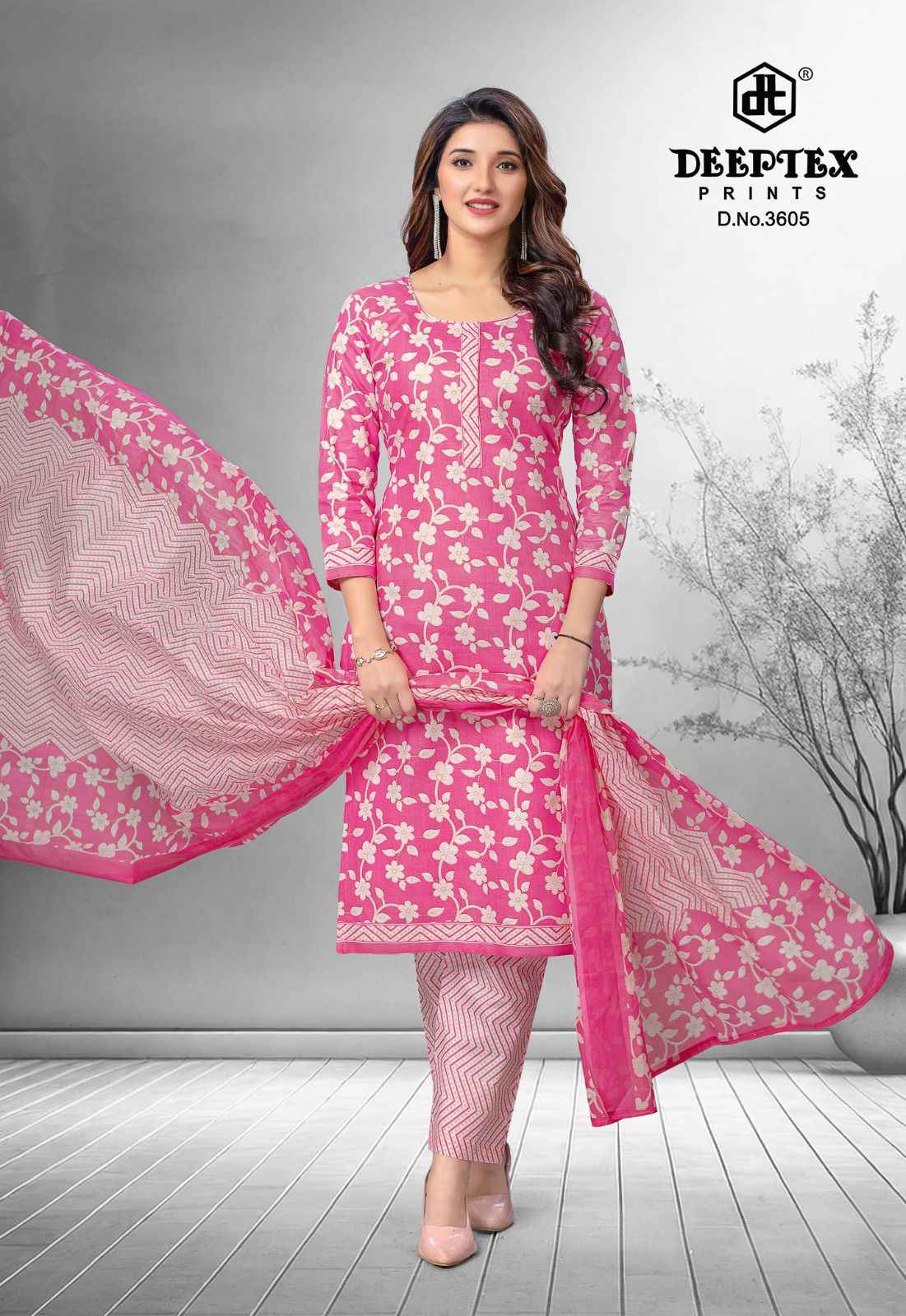 Deeptex Prints Chief Guest Vol-36 Pure Cotton Dress Material ( 15 Pcs Catalog )