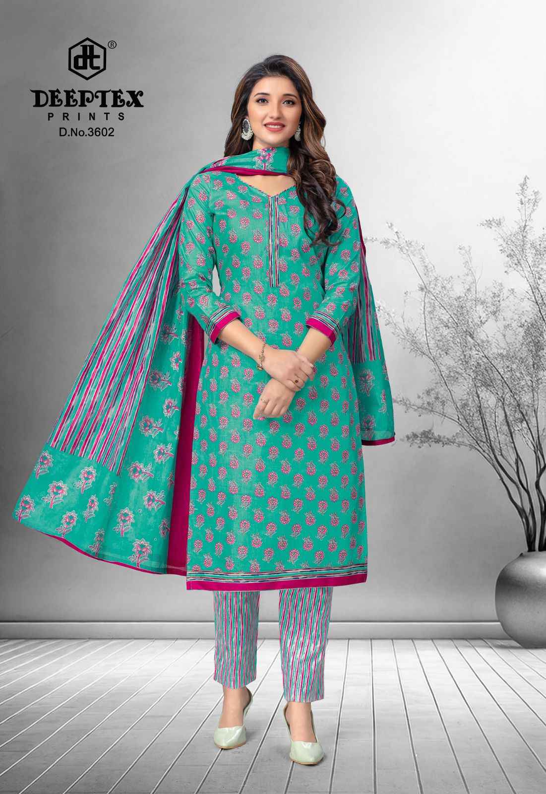 Deeptex Prints Chief Guest Vol-36 Pure Cotton Dress Material ( 15 Pcs Catalog )