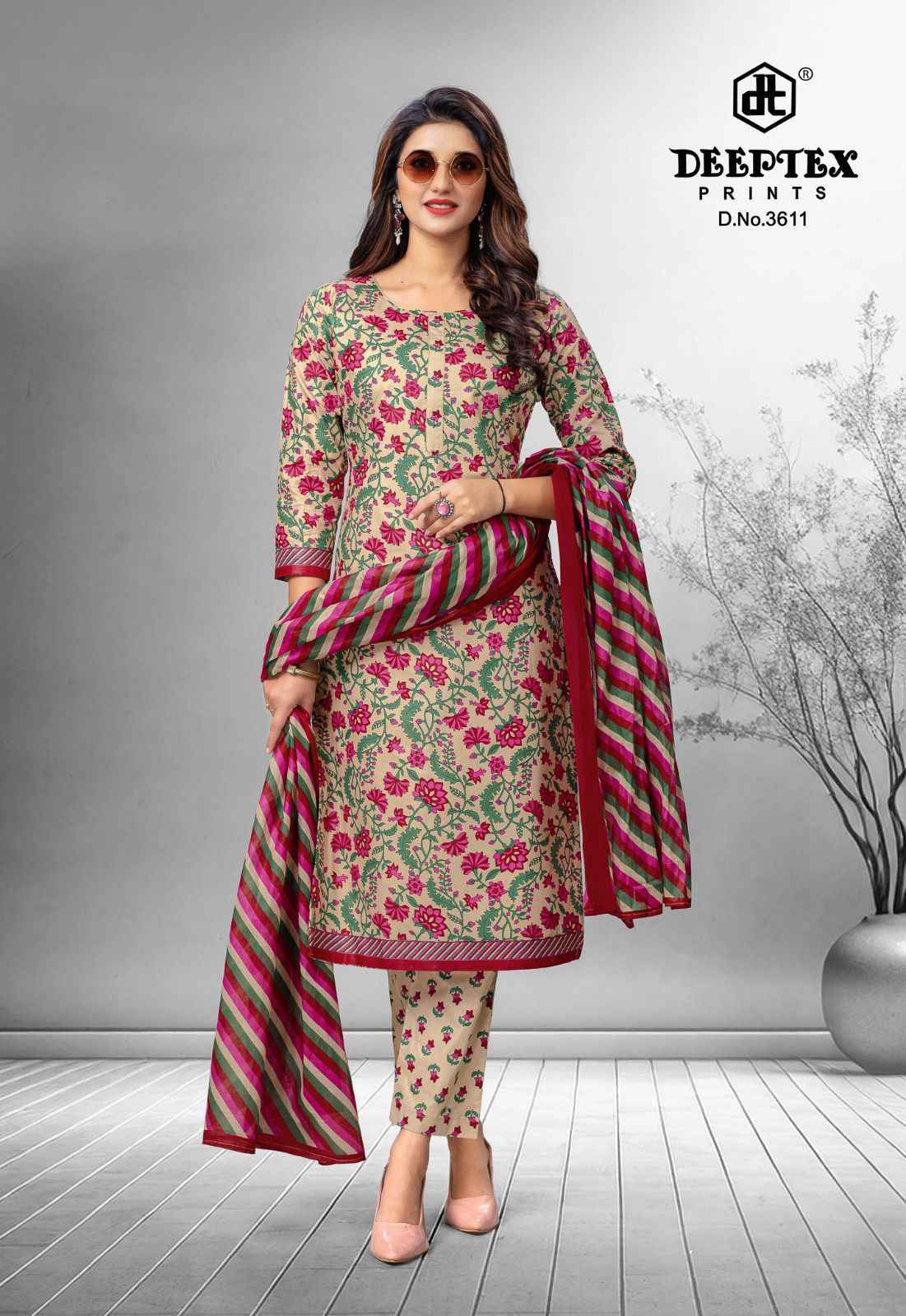 Deeptex Prints Chief Guest Vol-36 Pure Cotton Dress Material ( 15 Pcs Catalog )