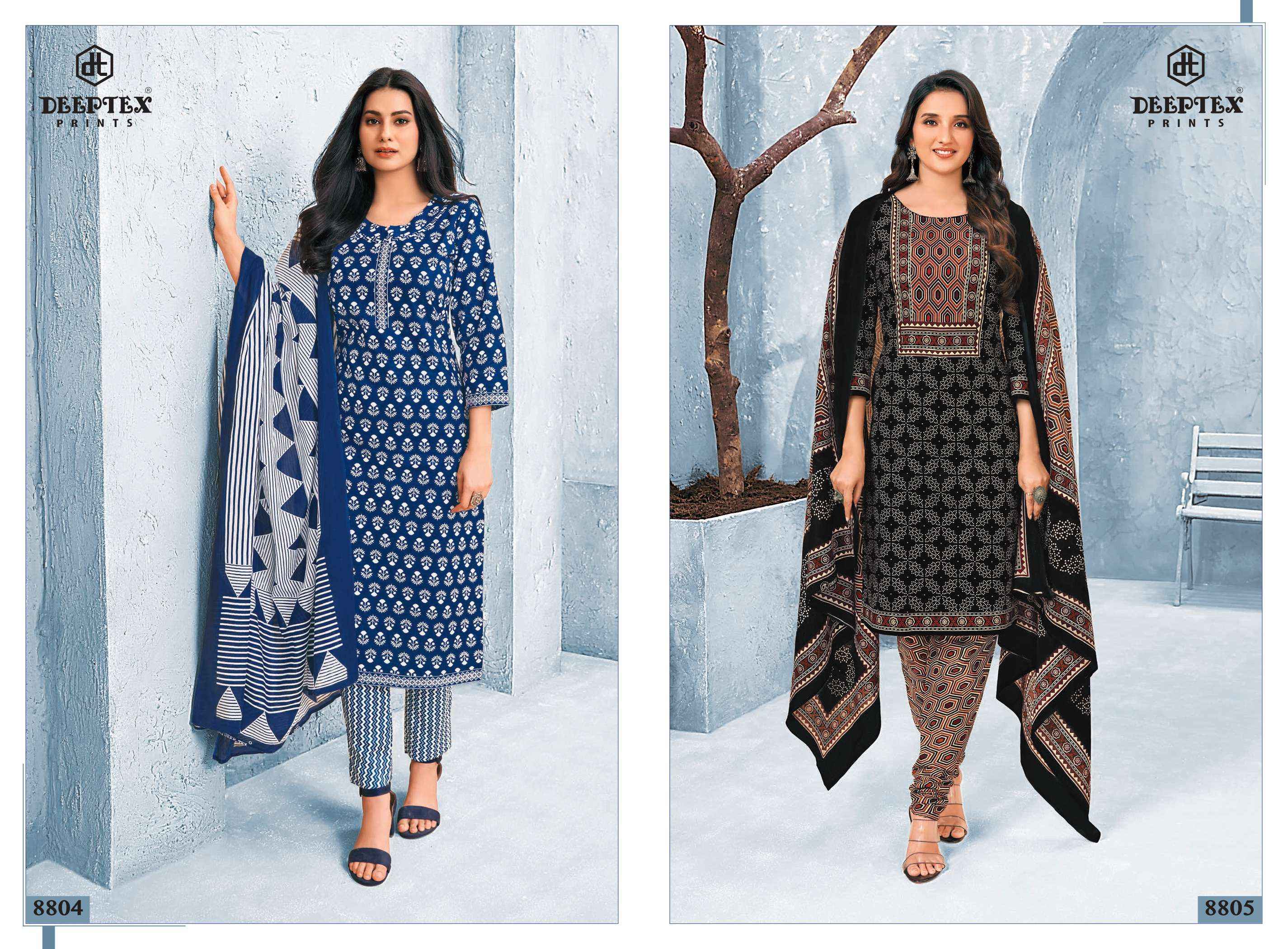 DEEPTEX PRINTS MISS INDIA VOL 88 COTTON DRESS MATERIAL ( 26 PCS CATALOG )