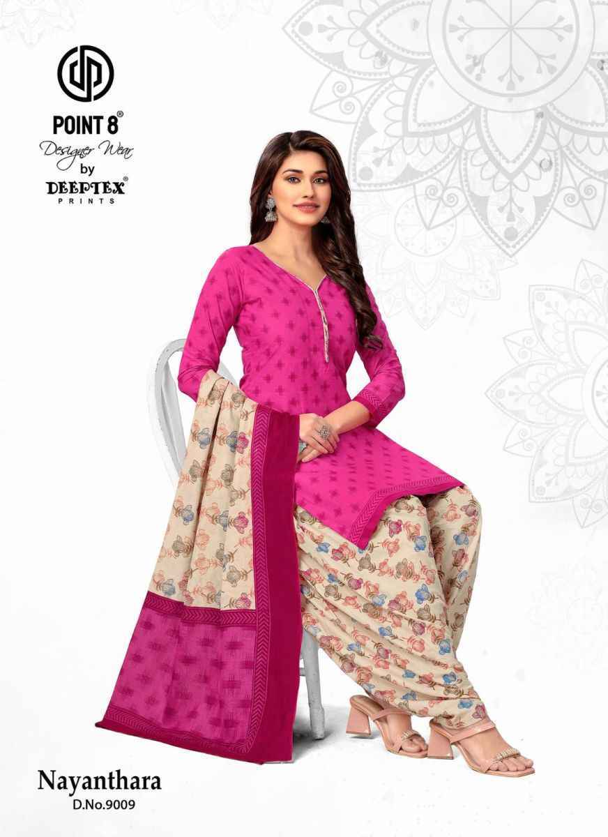 Deeptex Prints Nayanthara Vol-9 Readymade Wholesale Cotton Suit ( 10 Pc Catalog )