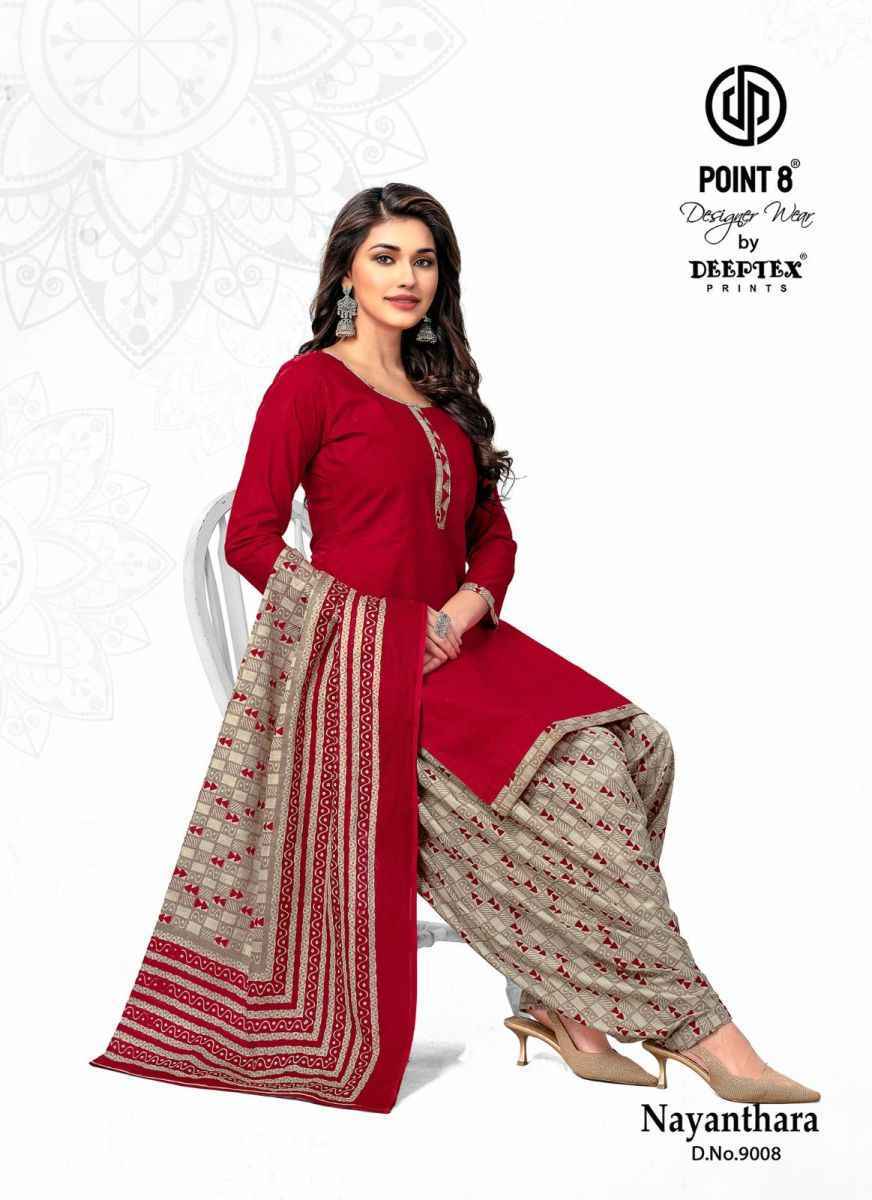 Deeptex Prints Nayanthara Vol-9 Readymade Wholesale Cotton Suit ( 10 Pc Catalog )