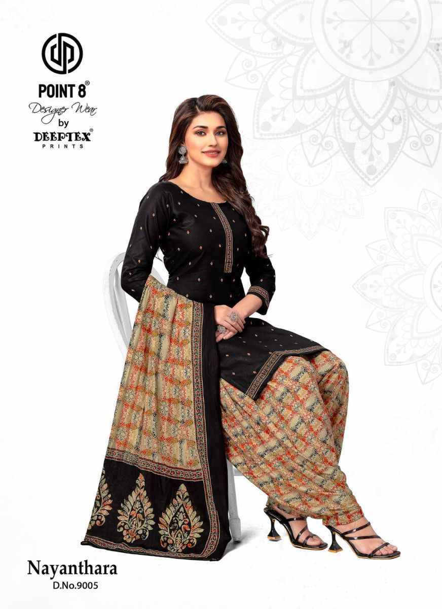 Deeptex Prints Nayanthara Vol-9 Readymade Wholesale Cotton Suit ( 10 Pc Catalog )