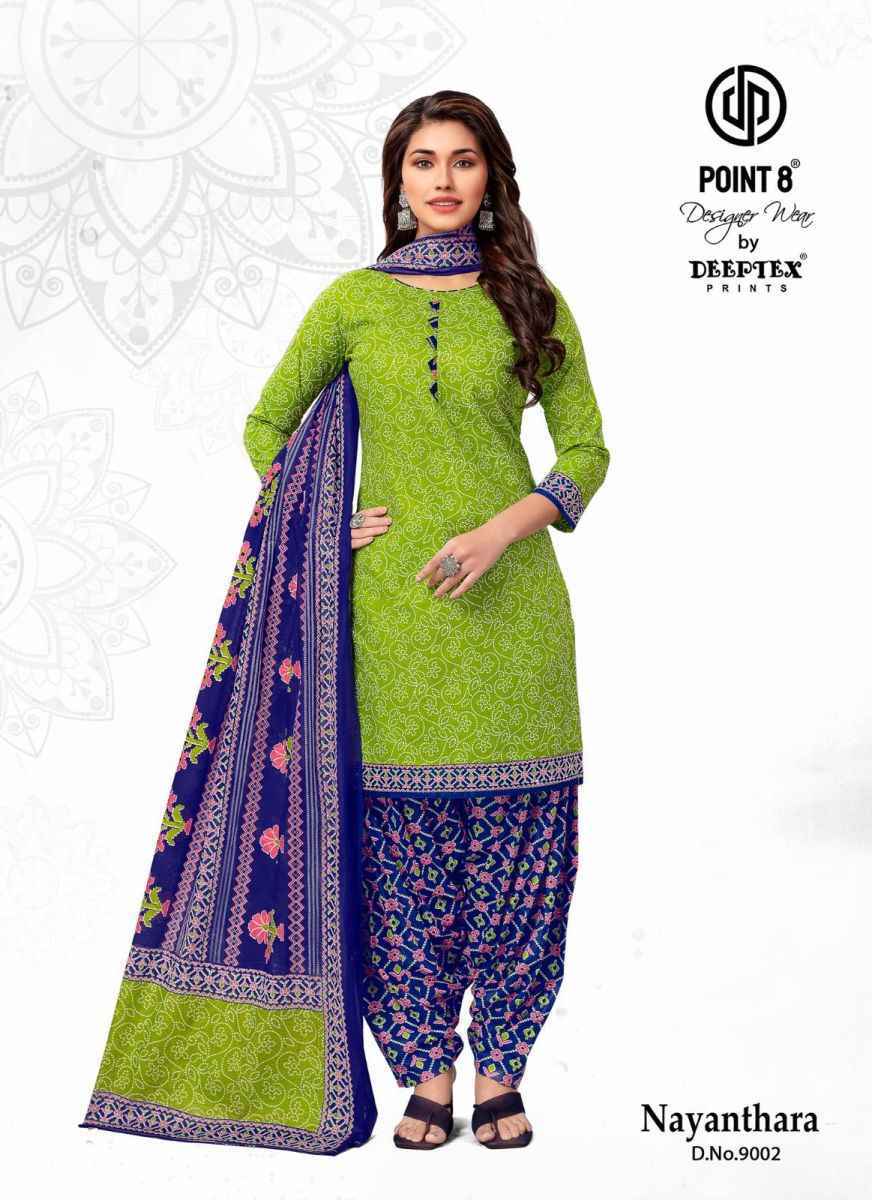 Deeptex Prints Nayanthara Vol-9 Readymade Wholesale Cotton Suit ( 10 Pc Catalog )