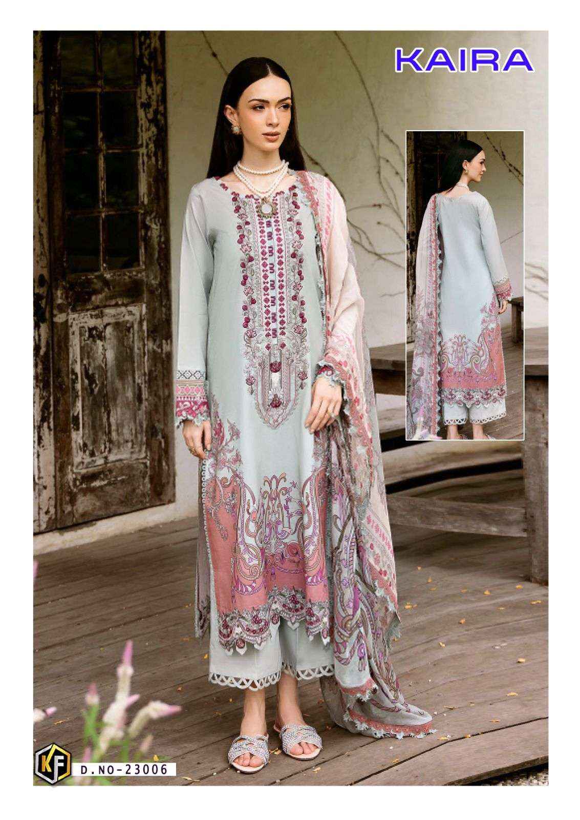 KEVAL FAB KAIRA VOL 23 WHOLESALE PAKISTANI SALWAR KAMEEZ ( 6 PCS CATALOG )