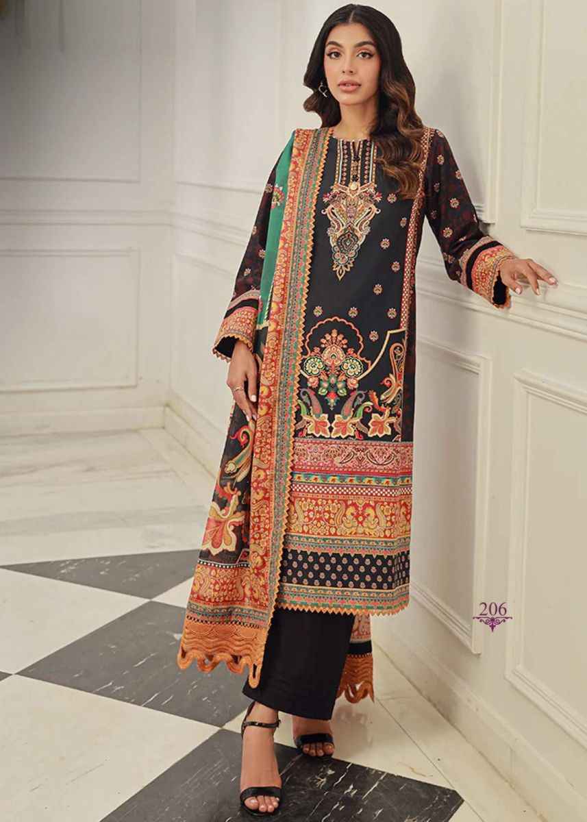 Maryam Hussain Gulaab Vol 2 Cotton Dress Material ( 6 pc Cataloge )