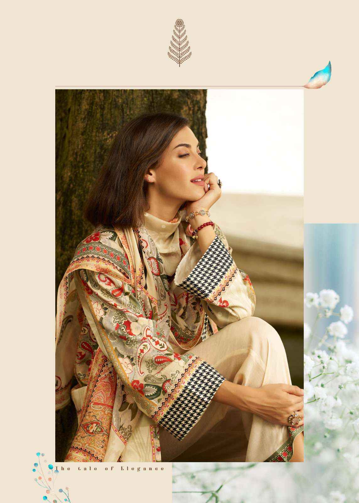 Varsha Iraha Premium Design Pashmina salwar kameez wholesale price ( 4 pcs catalog )