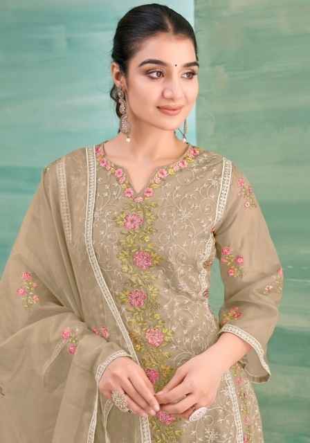 Alok Russian Cotton Dress Material Wholesale Price ( 4 Pcs Catalog )