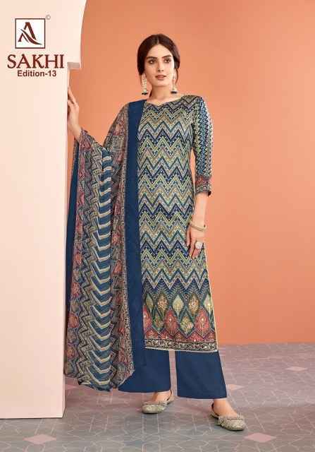 Alok Sakhi Edition 13 Jam Cotton Dress Material Wholesale Price ( 6 Pcs Catalog )