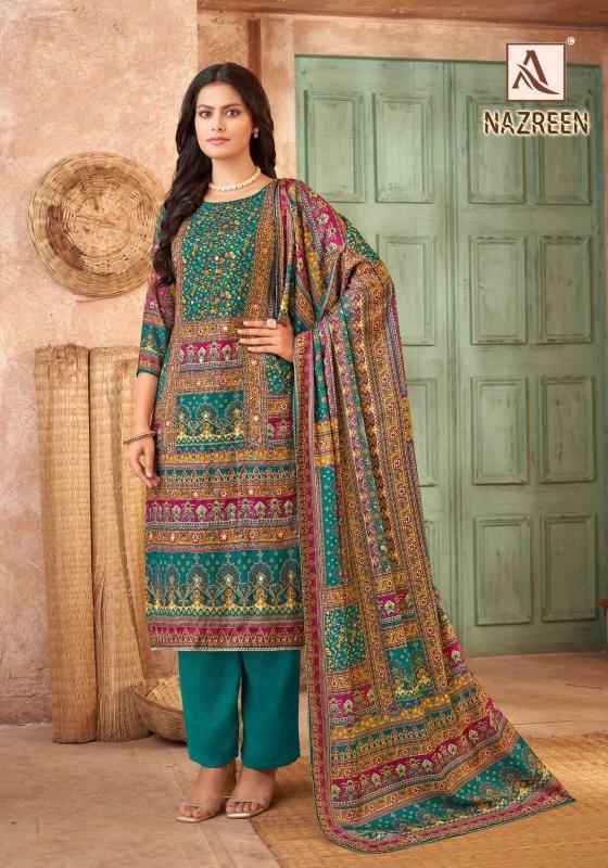 Alok Suit Nazreen Viscose Pashmina Dress Material ( 6 Pcs Catalog )