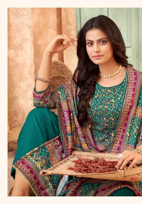 Alok Suit Nazreen Viscose Pashmina Dress Material ( 6 Pcs Catalog )