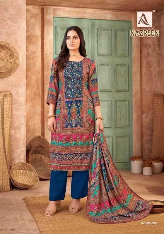 Alok Suit Nazreen Viscose Pashmina Dress Material ( 6 Pcs Catalog )