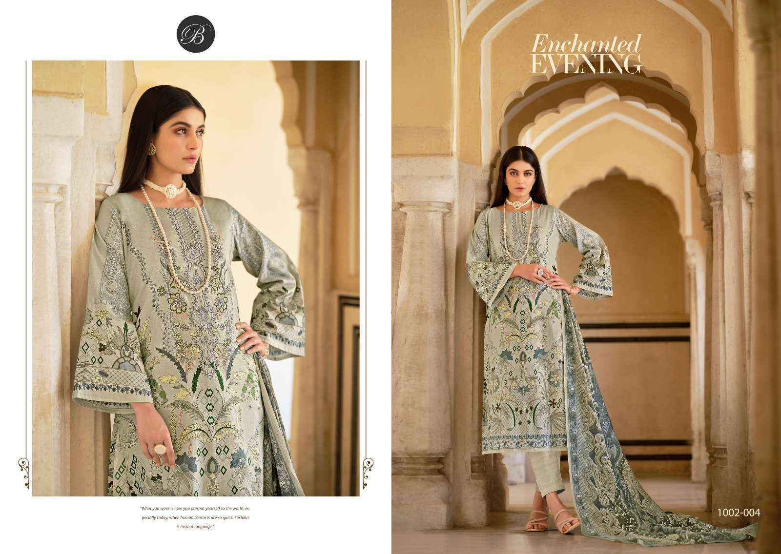 Belliza Designer Naira Vol-82 Cotton Dress Material ( 8 pcs Catalogeue )