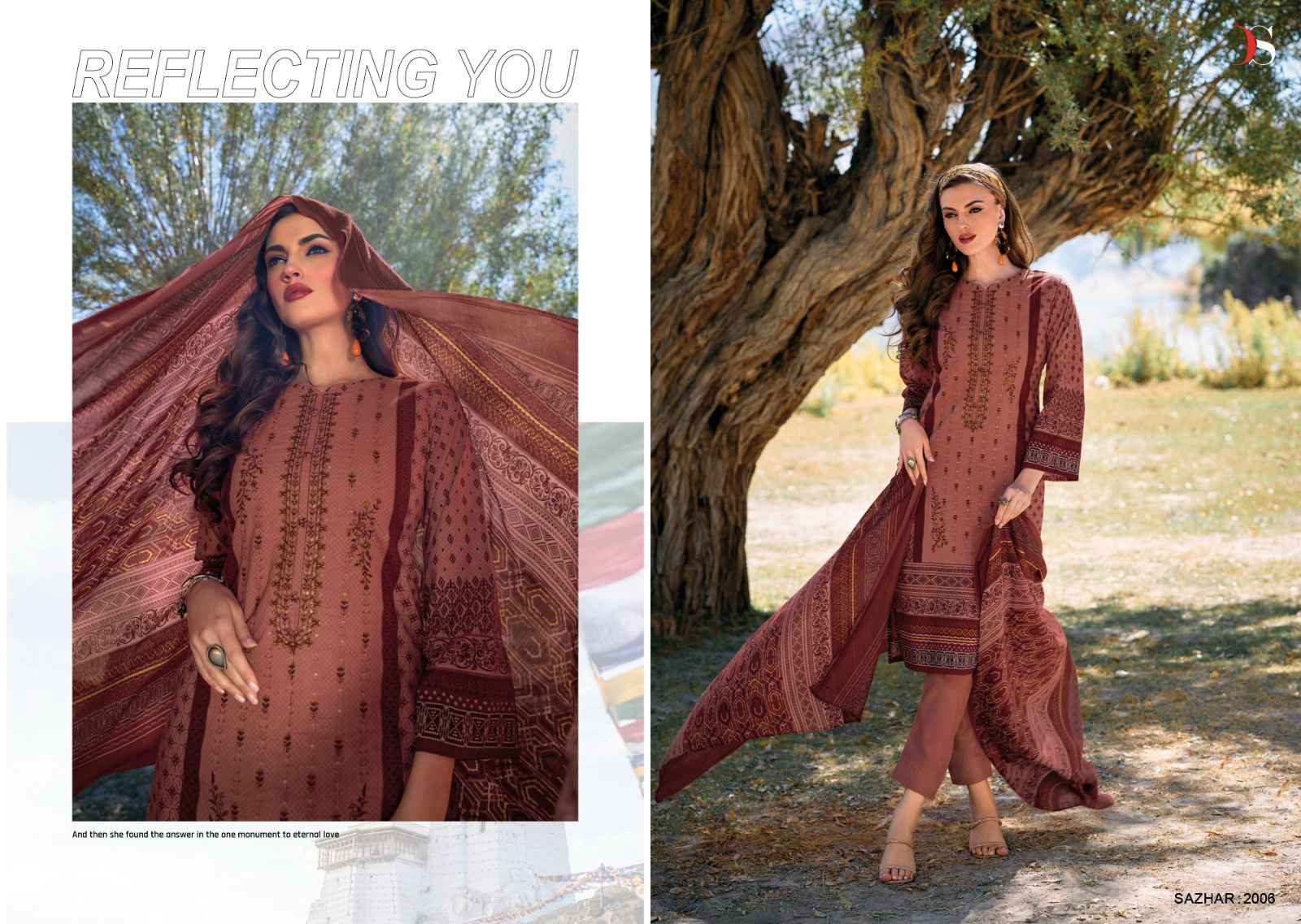 Deepsy Sazhar Vol 2 Wholesale Pure Pashmina Salwar Kameez ( 8 Pcs Catalog )