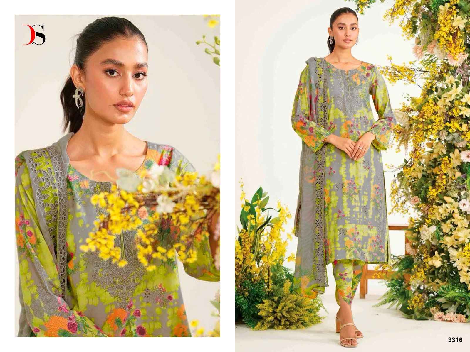 Deepsy Suits Charizma Rang-e-Bahar Pashmina Dress Material ( 8 pcs catalog )