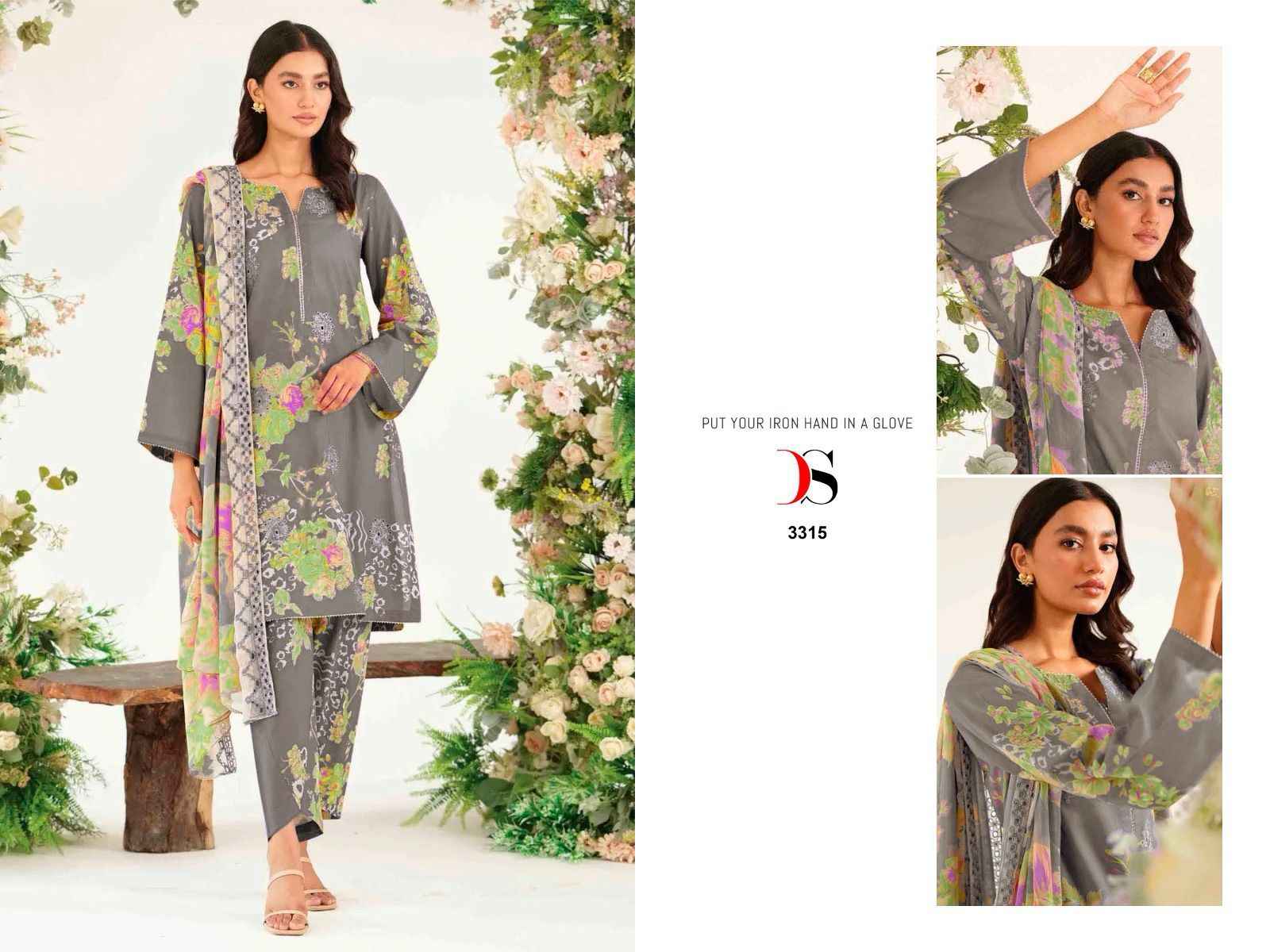 Deepsy Suits Charizma Rang-e-Bahar Pashmina Dress Material ( 8 pcs catalog )