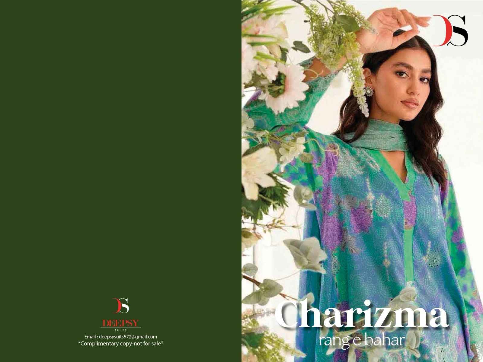 Deepsy Suits Charizma Rang-e-Bahar Pashmina Dress Material ( 8 pcs catalog )