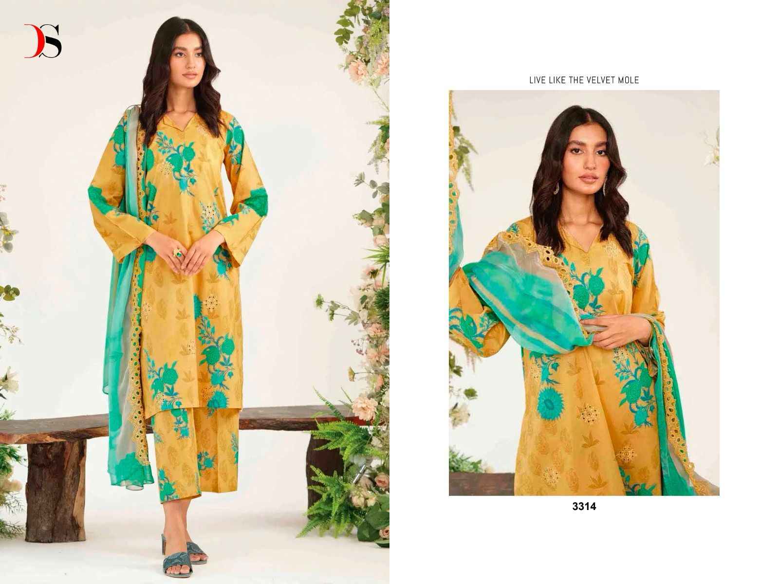 Deepsy Suits Charizma Rang-e-Bahar Pashmina Dress Material ( 8 pcs catalog )