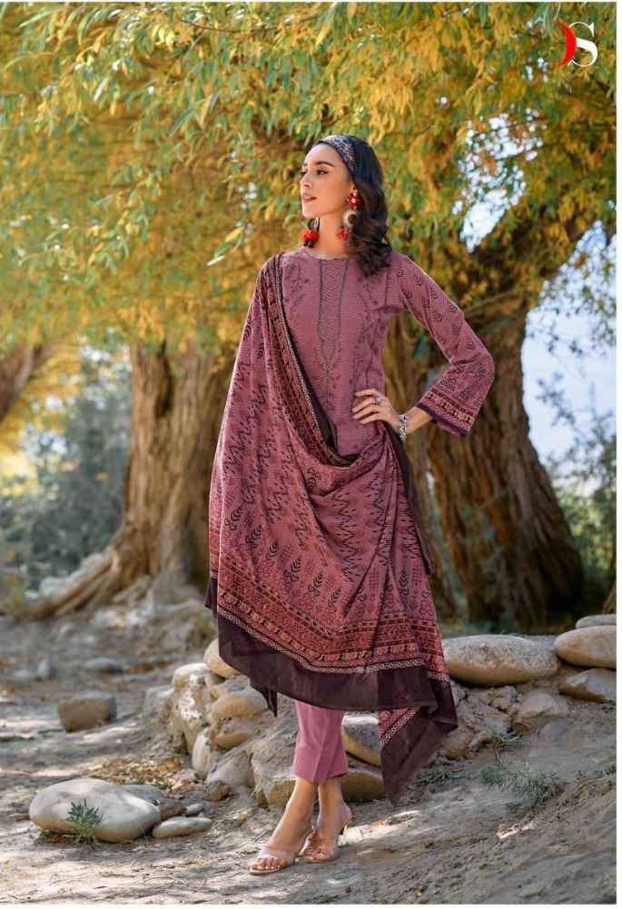 Deepsy Suits Sazhar Vol 2 Pure Pashmina Winter Dress Material ( 6 Pcs Catalog )