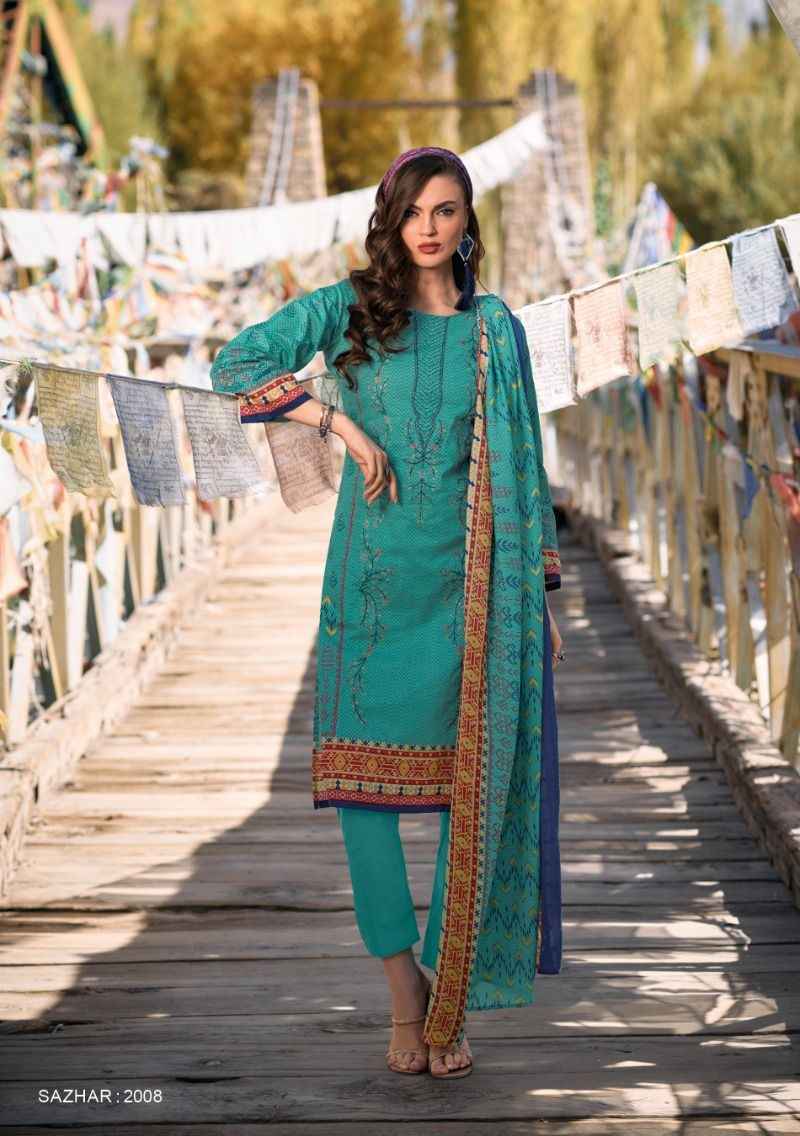 Deepsy Suits Sazhar Vol 2 Pure Pashmina Winter Dress Material ( 6 Pcs Catalog )