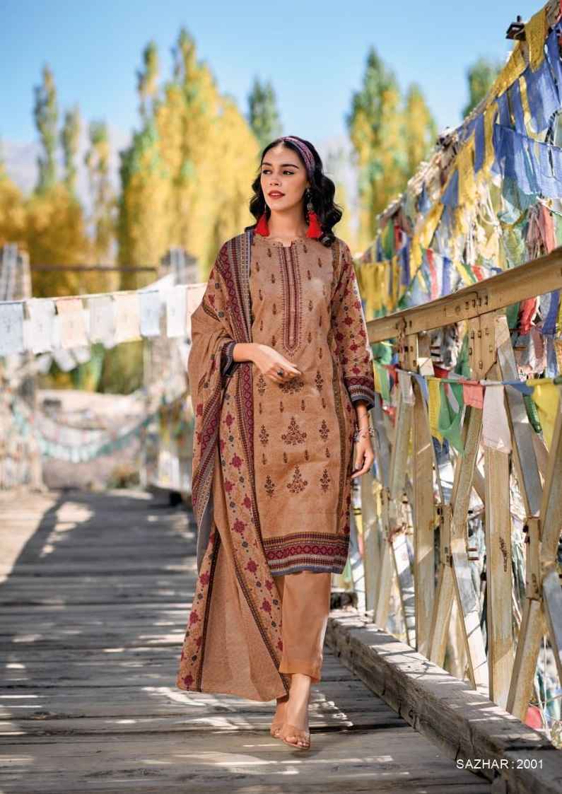 Deepsy Suits Sazhar Vol 2 Pure Pashmina Winter Dress Material ( 6 Pcs Catalog )