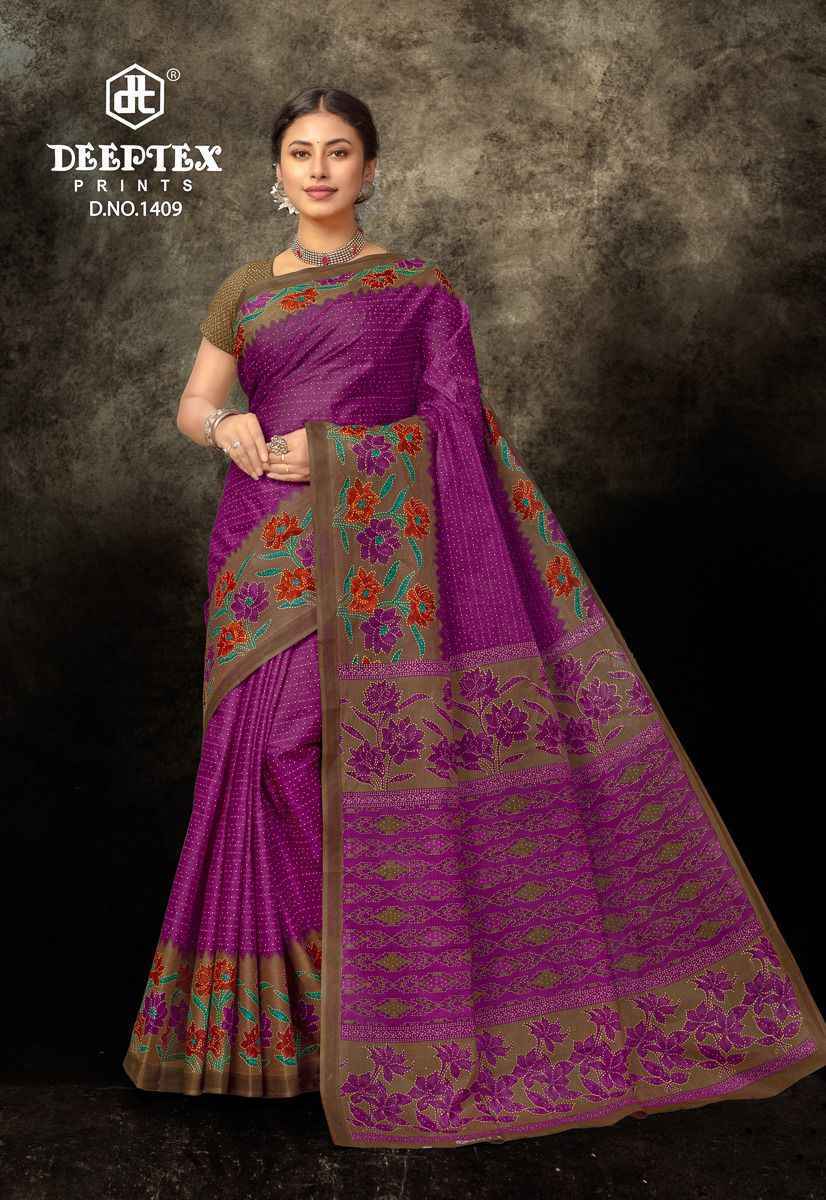 Deeptex Prime Time Vol 14 Cotton Saree Wholesale Price ( 10 pcs catalog )