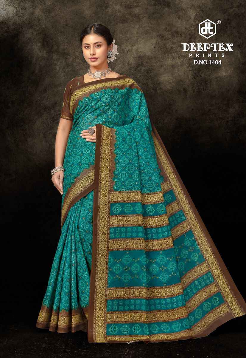 Deeptex Prime Time Vol 14 Cotton Saree Wholesale Price ( 10 pcs catalog )