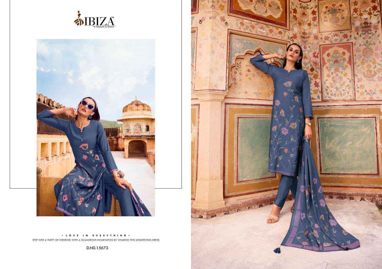 Ibiza Modern Art Viscouse Dress Material Wholesale Price ( 8 Pcs Catalog )