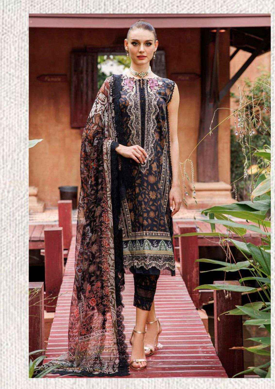 Jade Crimson Exclusive Heavy Lawn Collection Vol 12 Cotton Dress Material Wholesale Price ( 6 Pcs Catalog )