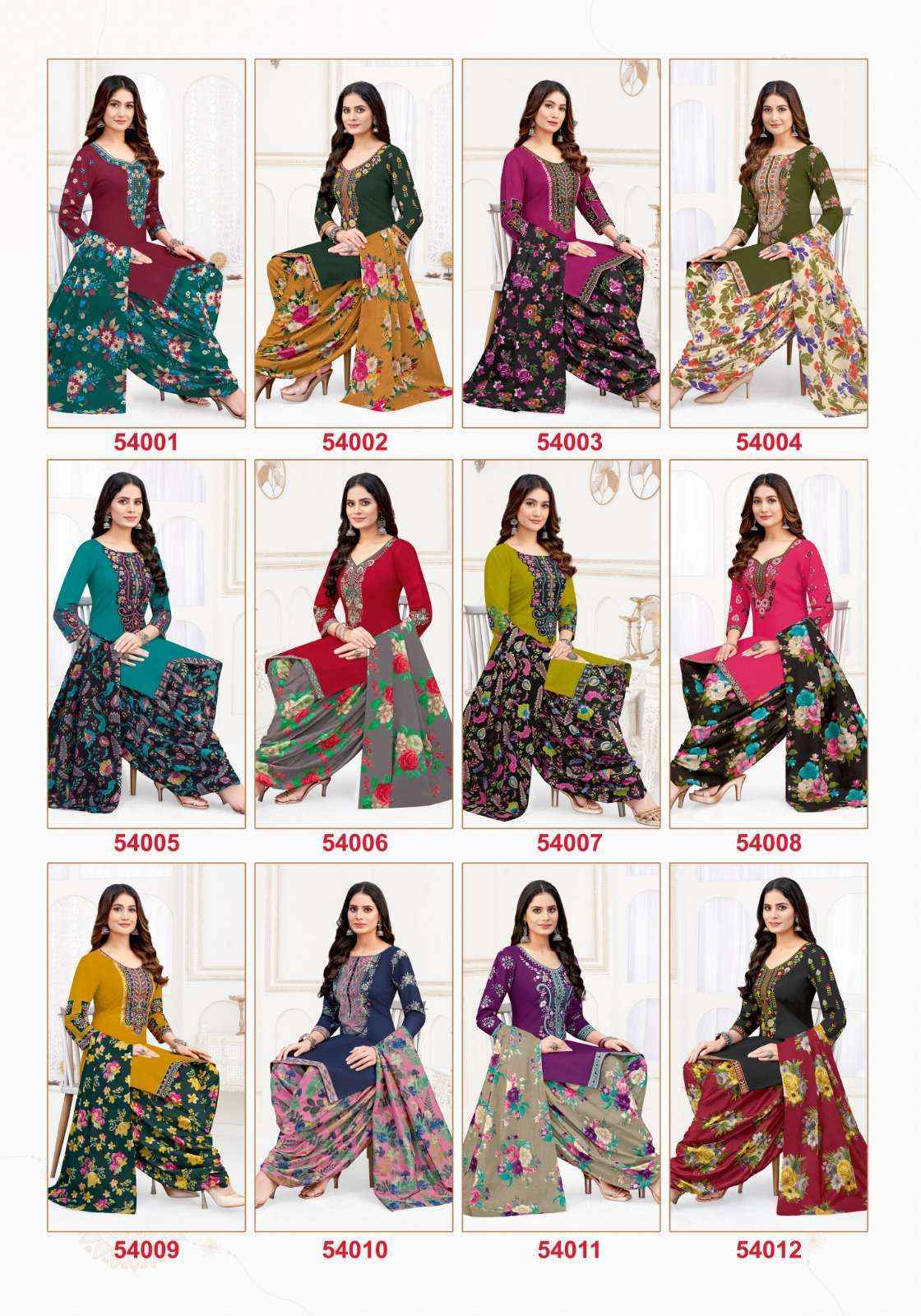 Jash Baby Doll Vol 54 Cotton Dress Material wholesale price ( 12 pcs catalog )