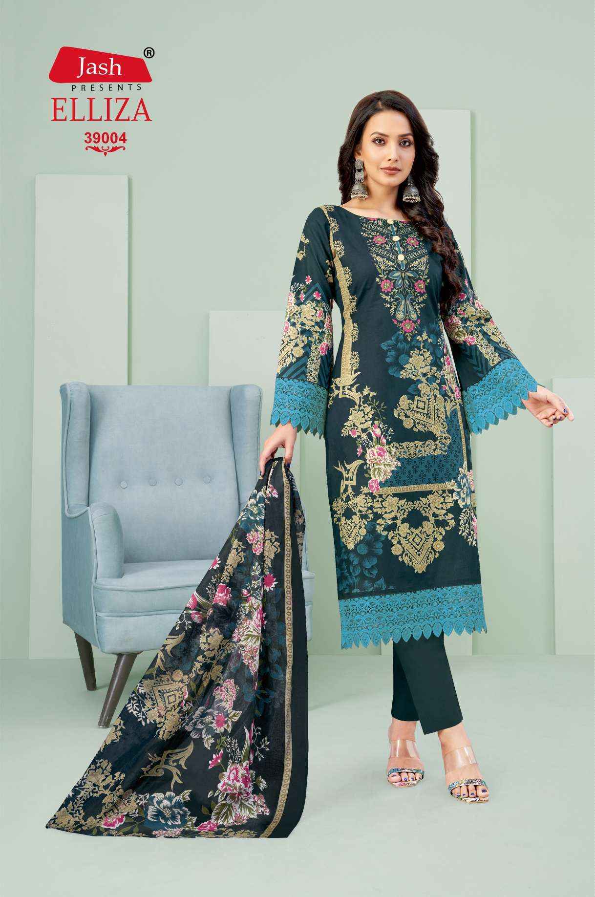 Jash Elliza Vol 39 Cotton Dress Material Wholesale Price ( 10 Pcs Catalog )