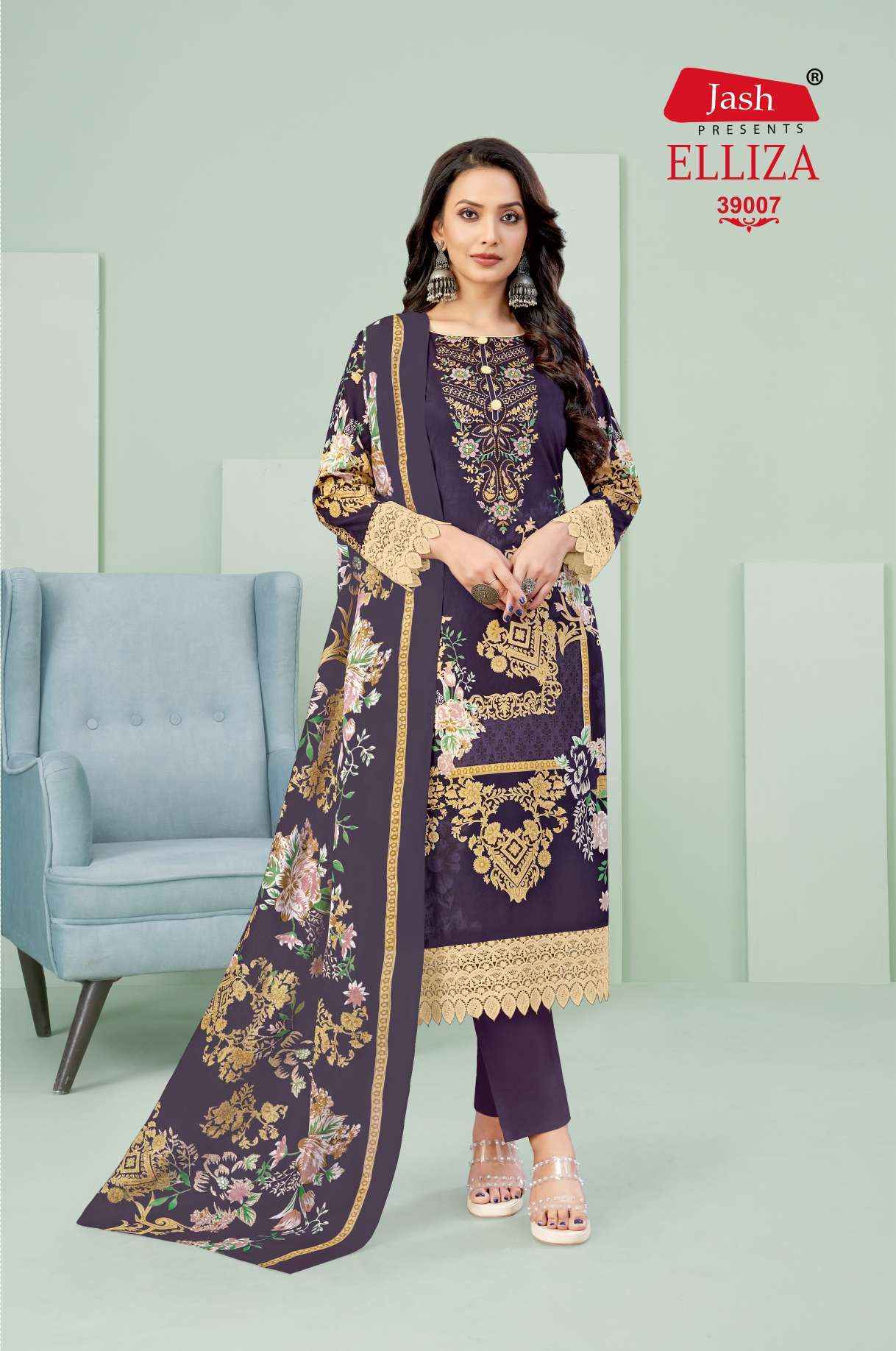 Jash Elliza Vol 39 Cotton Dress Material Wholesale Price ( 10 Pcs Catalog )