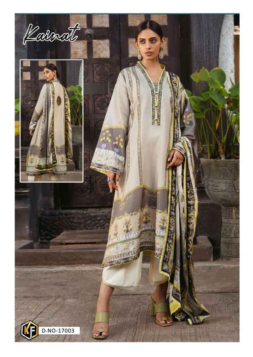 Keval Fab Kainat Vol 17 Lawn Cotton Dress Material Wholesale Price ( 6 Pcs Catalog )