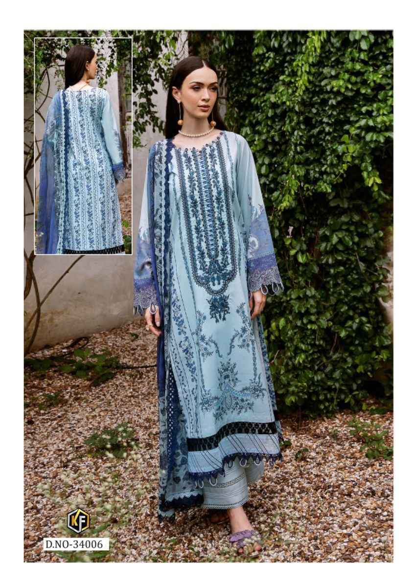 Keval Fab Maria B Vol 34 Cotton Dress Material Wholesale Price ( 6 Pcs Catalog )