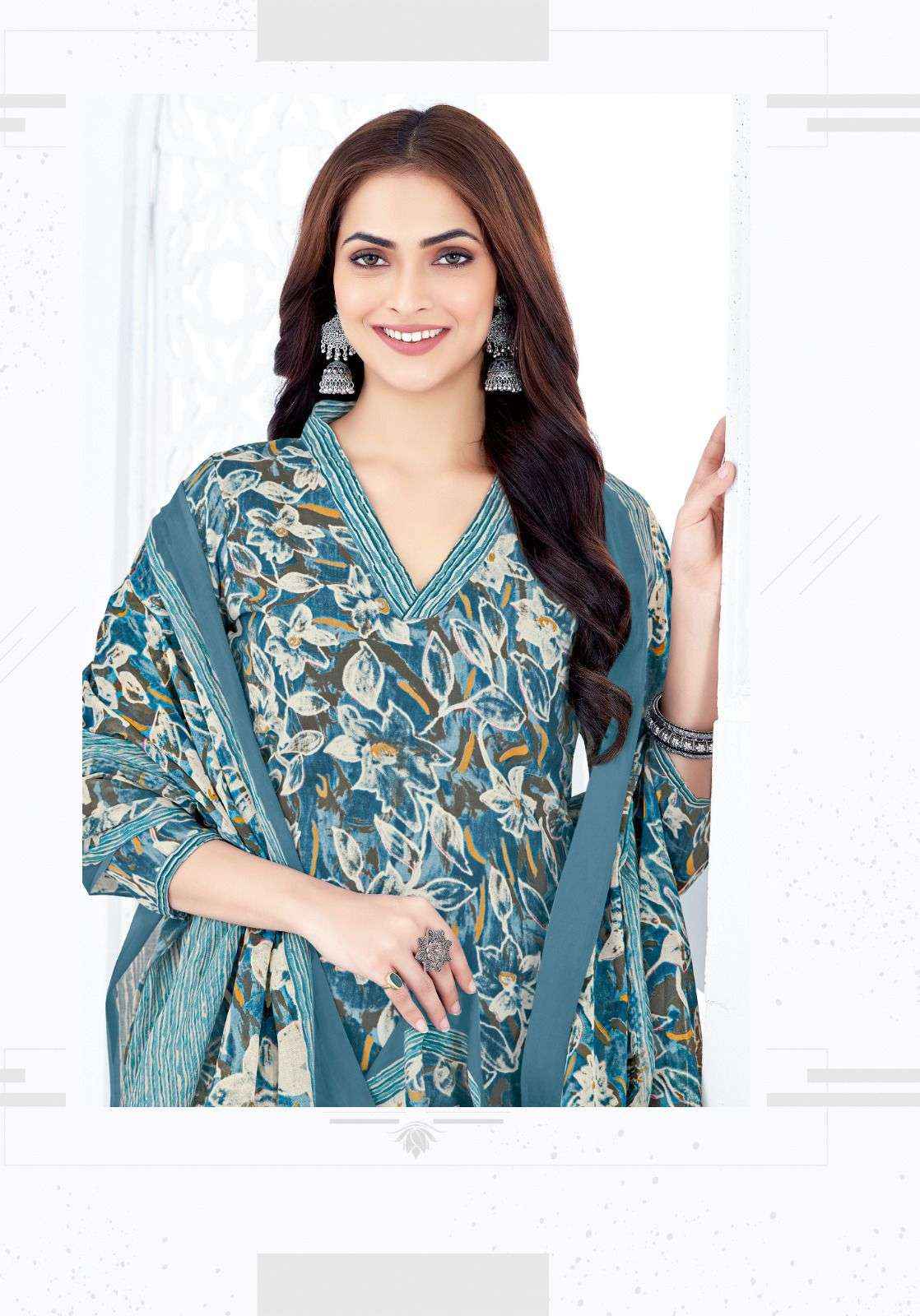 MFC Palak Vol 4 Wholesale Heavy Lawn Dress Material ( 12 Pcs Catalog )