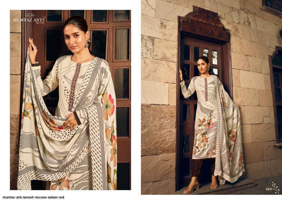 Mumtaz Arts Tannah Viscouse Pashmina Dress Material Wholesale Price ( 4 Pcs Catalog )