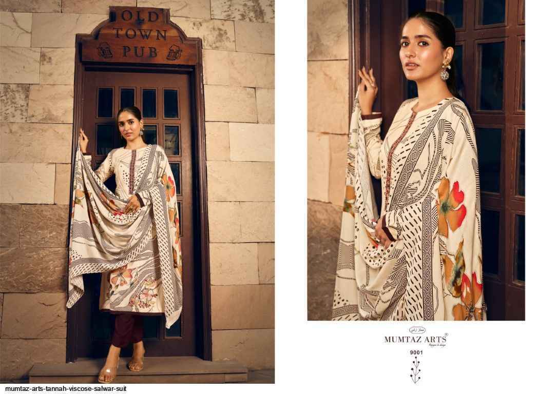 Mumtaz Arts Tannah Viscouse Pashmina Dress Material Wholesale Price ( 4 Pcs Catalog )