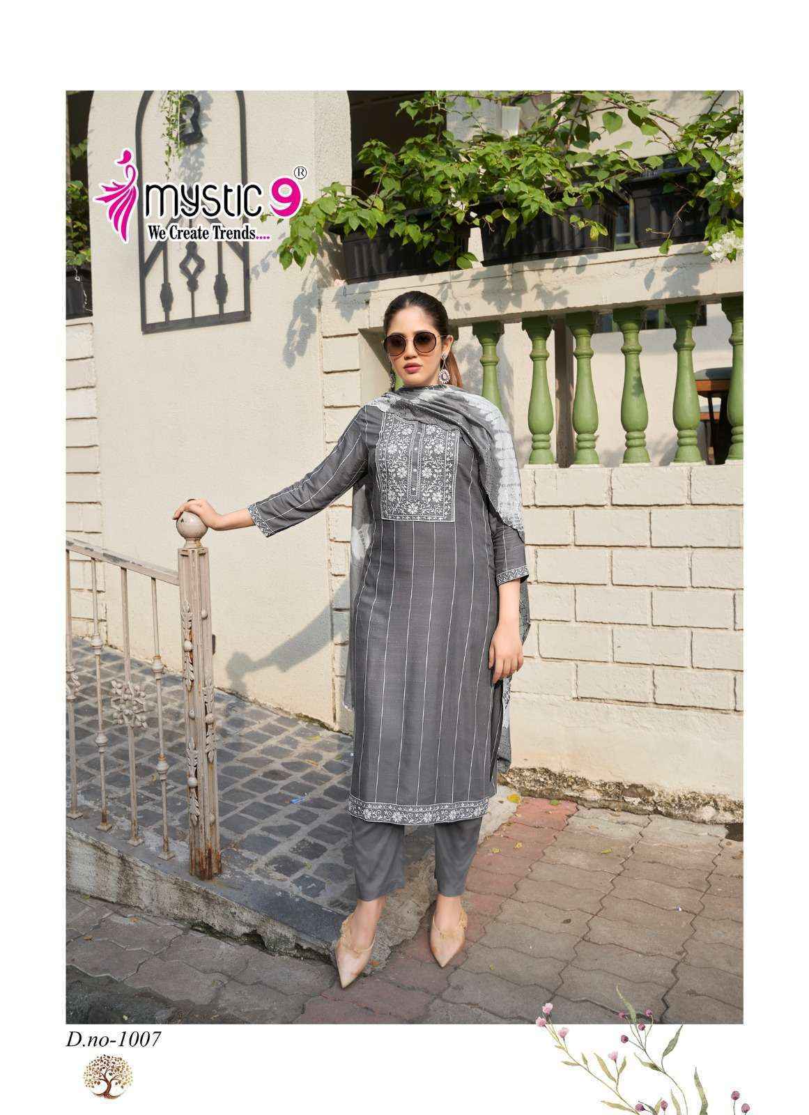 Mystic 9 Maya Vol 1 Rayon Kurti Combo Wholesale Price ( 8 Pcs Catalog )