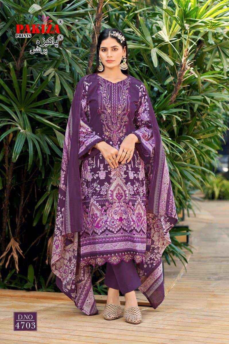 Pakiza Prints Dolly Vol 47 Kashmiri Pakistani Dress Material ( 10 Pcs Catalog )